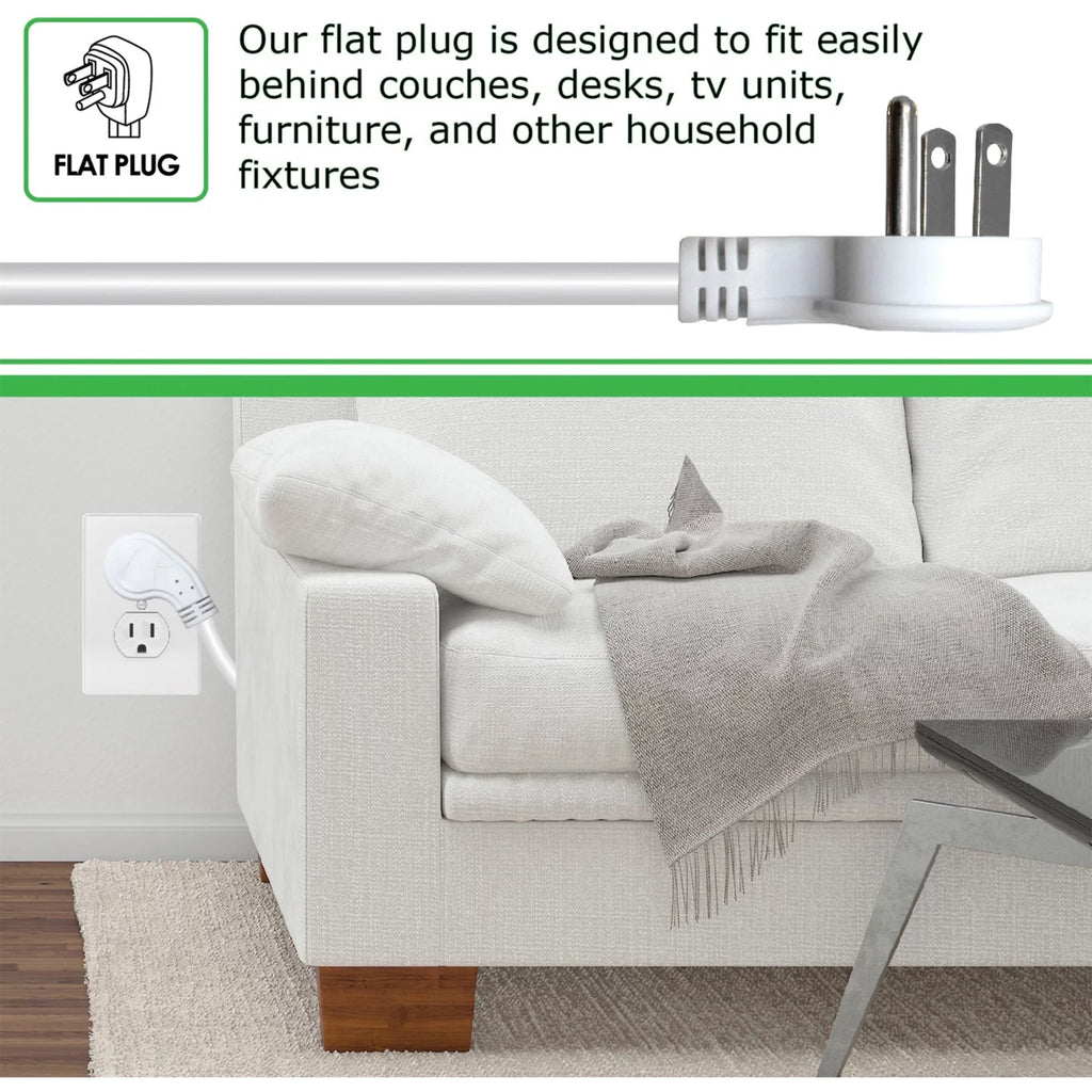 8-Outlet USB-A and USB-C Surge Protector Power Strip Z972