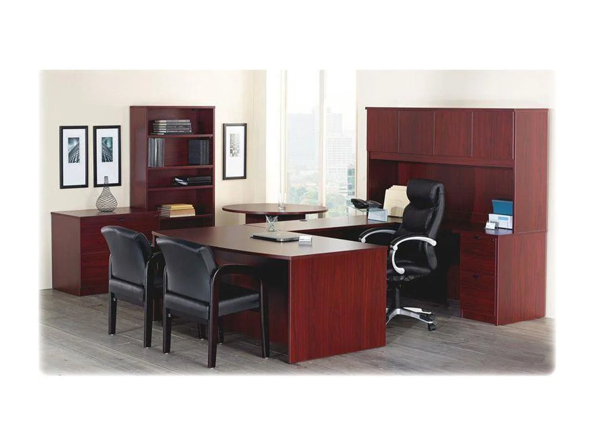 High-Back Leather Chair with Flex Arms H20329