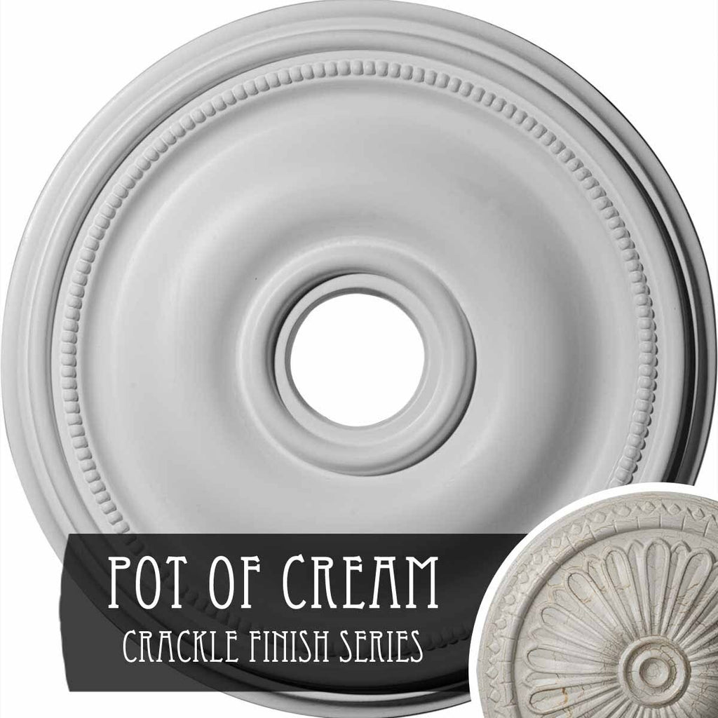 18 1/8x22OD x 3 3/4x22ID x 1 1/8x22P Ceiling Medallion B408269