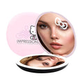 White Compact Mirror with Light O192087