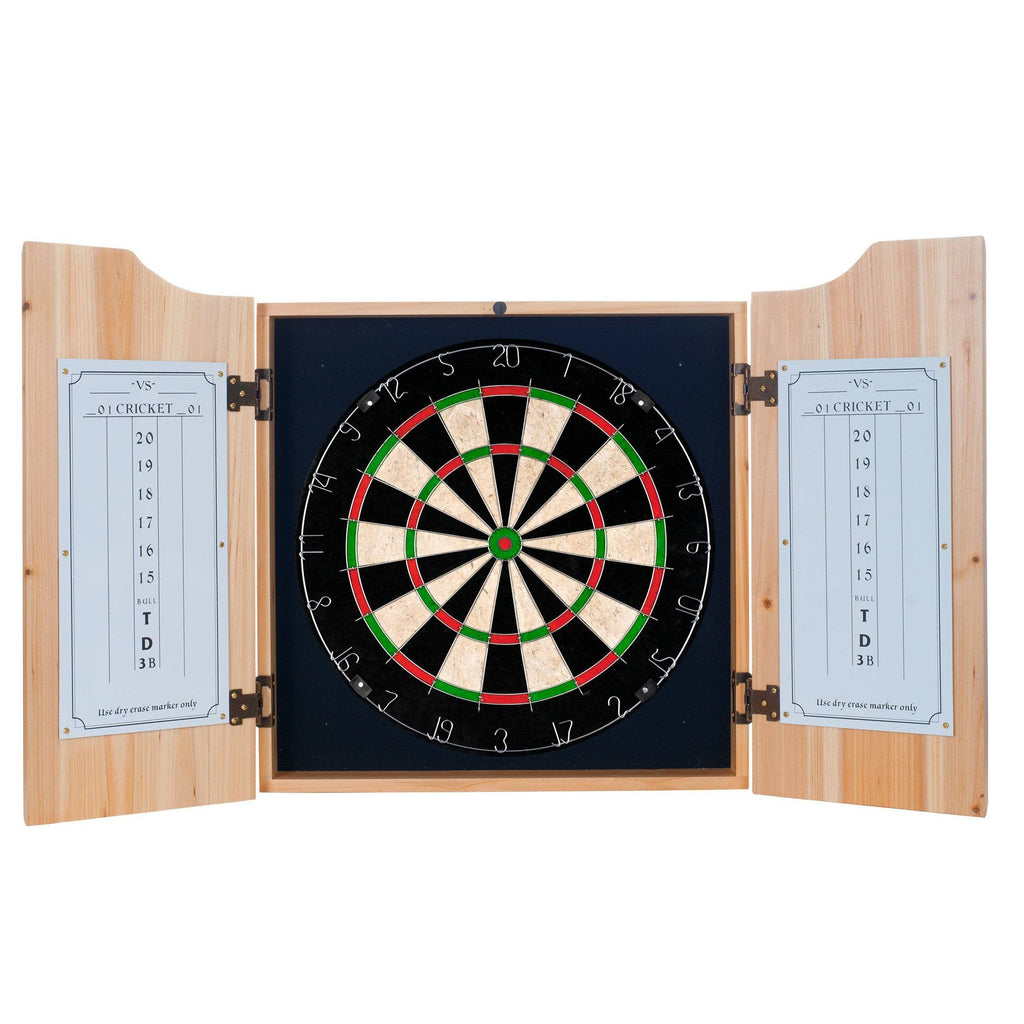 Dart Cabinet Set with Darts and Board N183