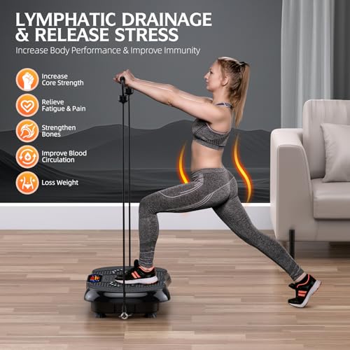 Vibration Plate Exercise Machine, Max User Weight 330lbs W65484