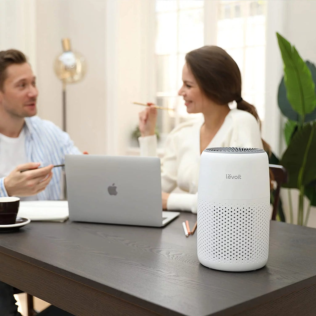 White Desktop HEPA Air Purifier K2185
