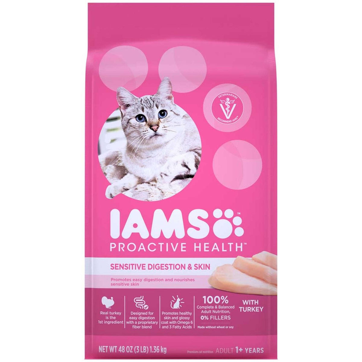 Sensitive Digestion & Skin Dry Cat Food S3459