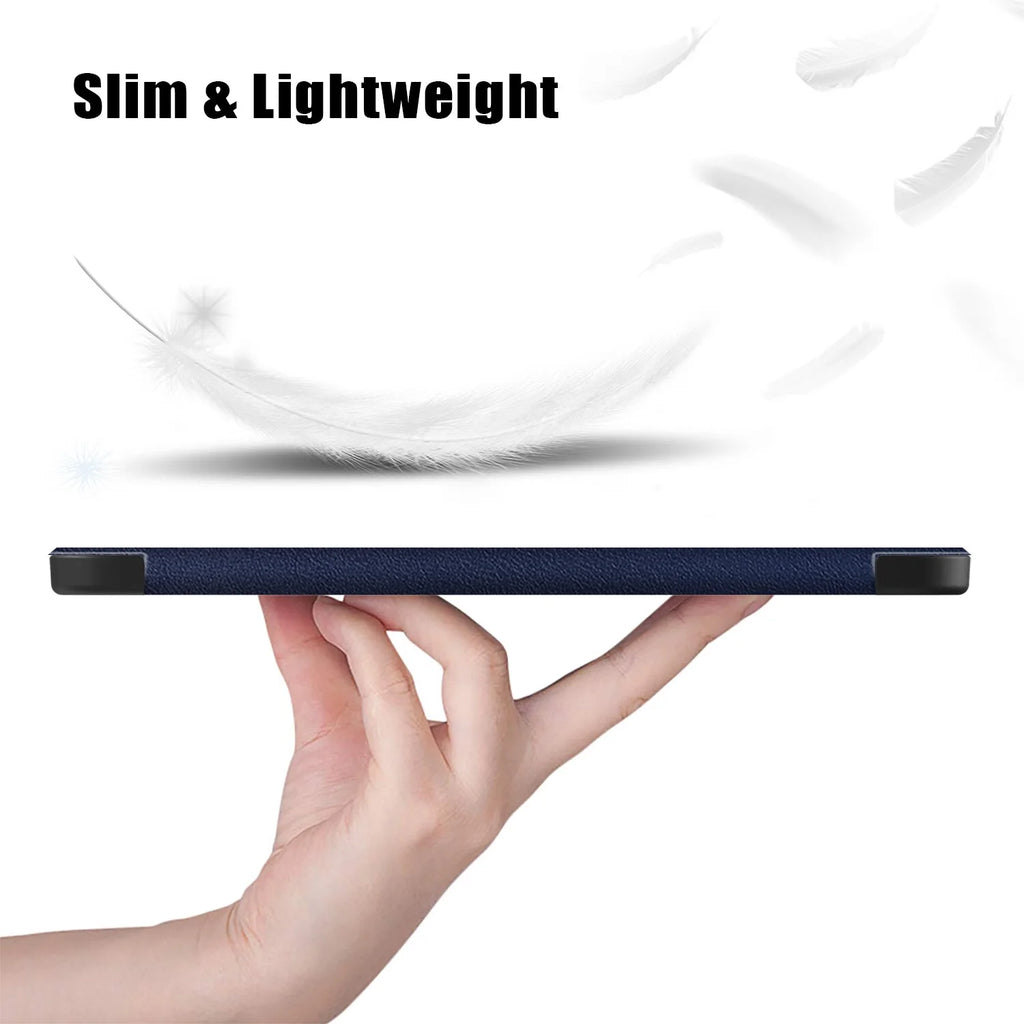 Darkblue Tri-fold Stand Case for iPad 10.9" 2022 S43512