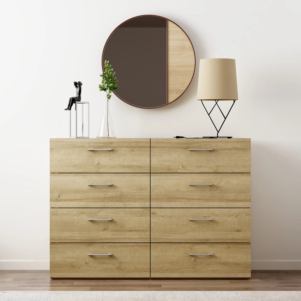 8 Drawer Natural Dresser G48712