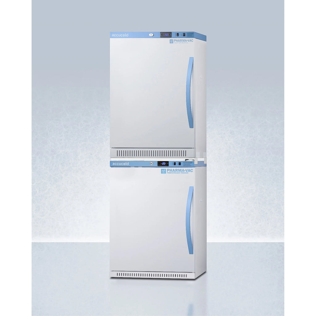 Pharma-Vac stacked vaccine refrigerator/freezer combination F475757