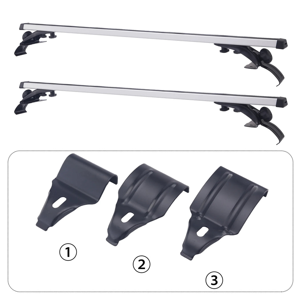 2pack 48" Car Top Roof Rack Cross Bars Kayak Cargo Carrier V45941