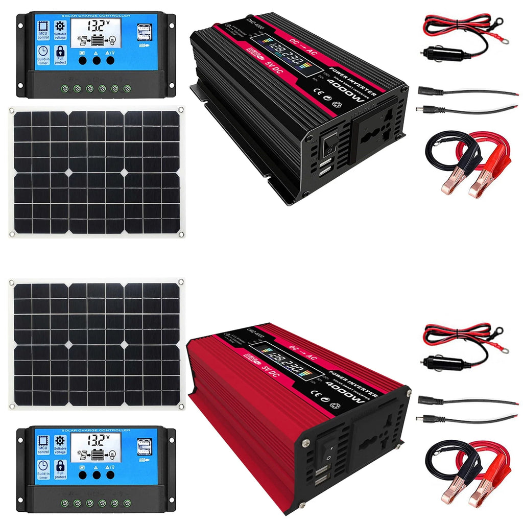 Solar Generator with 220V AC Outlet and 18W Panel P780329
