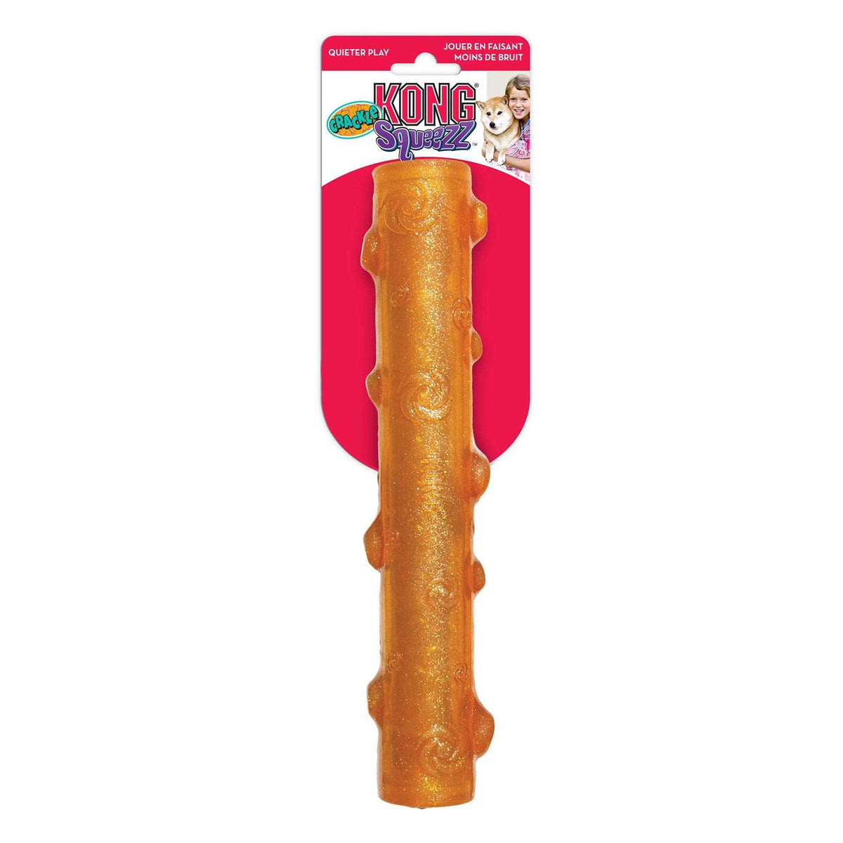 Crackle Squeezz Stick Dog Toy A7986