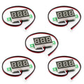 5pcs DC 0~30V Digital Voltmeter Red LED Display V405553