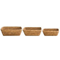 Rattan 3-Piece Basket Set, Brown I919