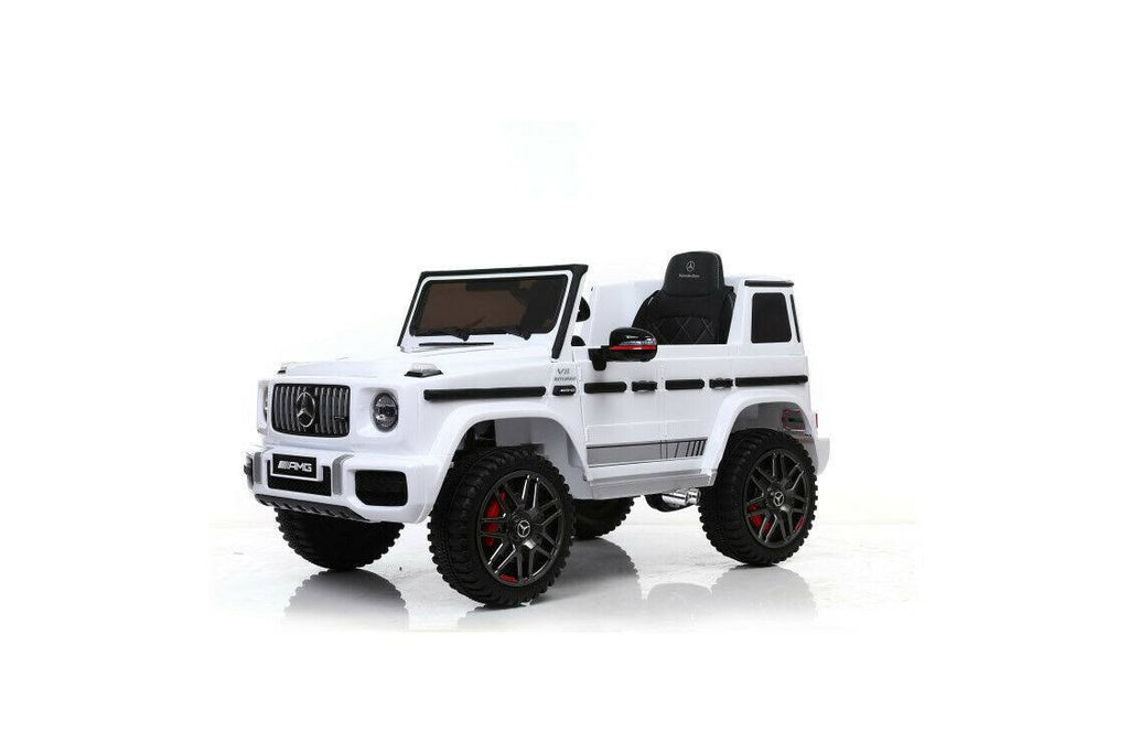 White 6V Kids Ride on Car with MP3 and RC M90268