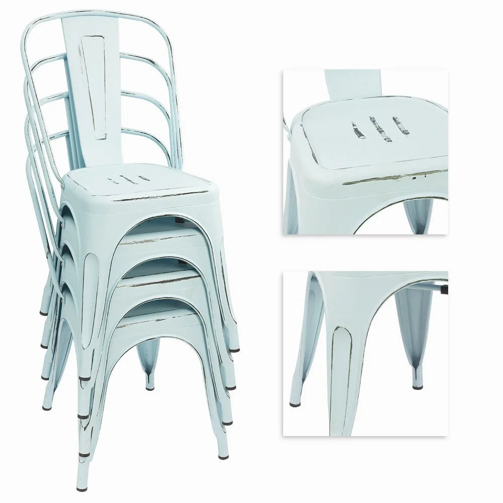Dream Blue Dining Chair, Set of 4 X972
