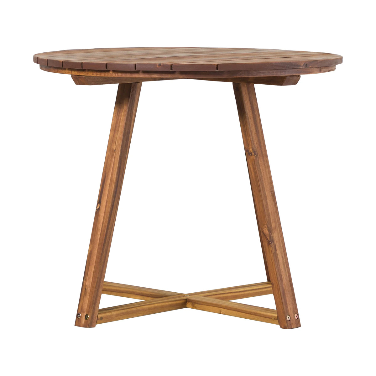 30” Solid Acacia Wood Outdoor Dining Table F26132