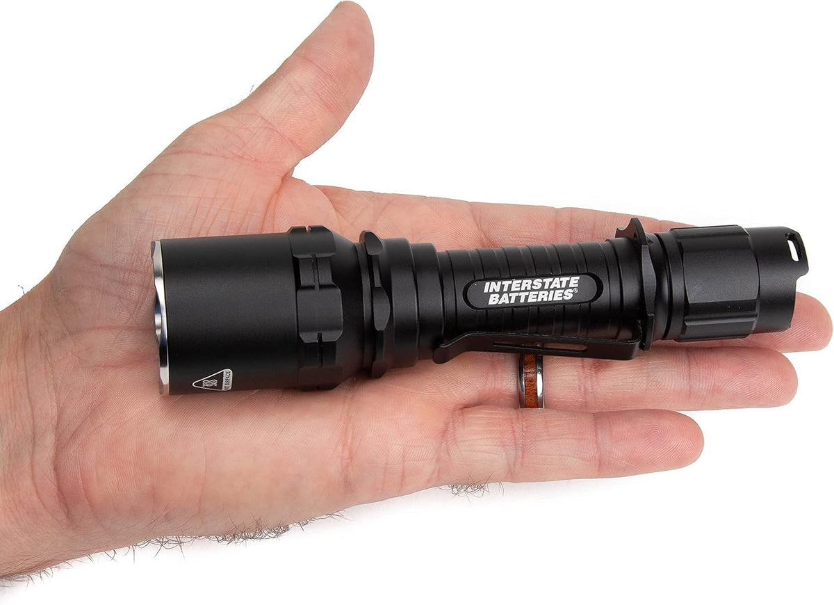 Rechargeable Flashlight with Pocket Clip and USB Charger K991