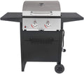 2-Burner Propane Gas Grill, Stainless and Black S468727