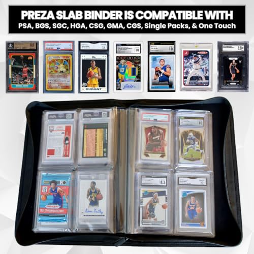 Red Graded Card Storage Binder V137