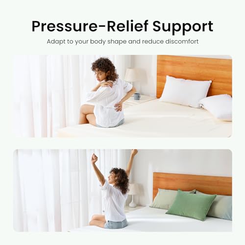 3-inch Gel Infused Cooling Queen Memory Foam Mattress Topper S948776
