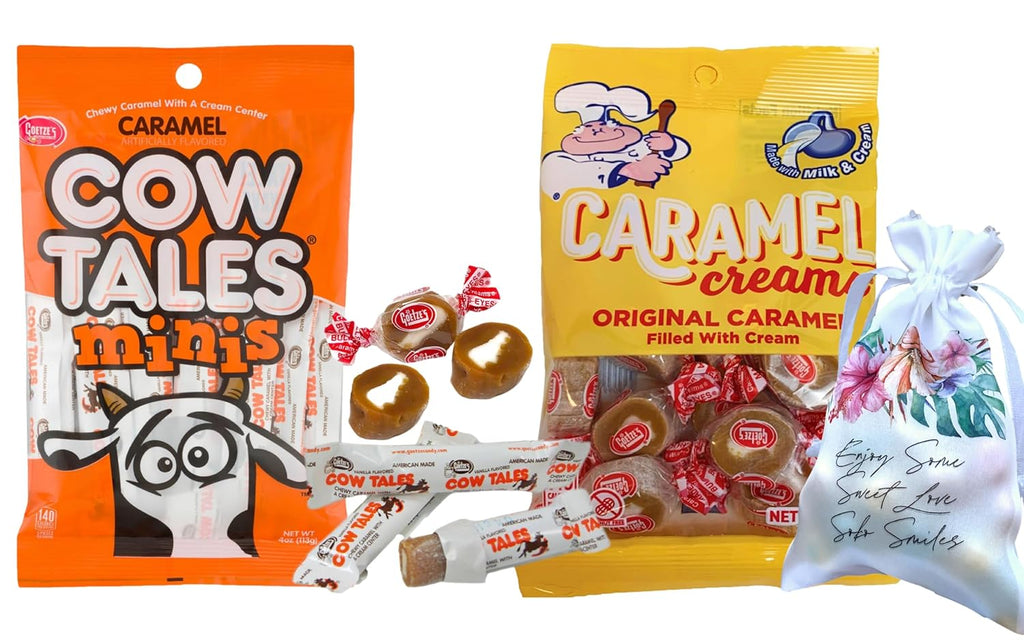 Caramel Creams, Cow Tales Minis, Peanut Free Candy O516744