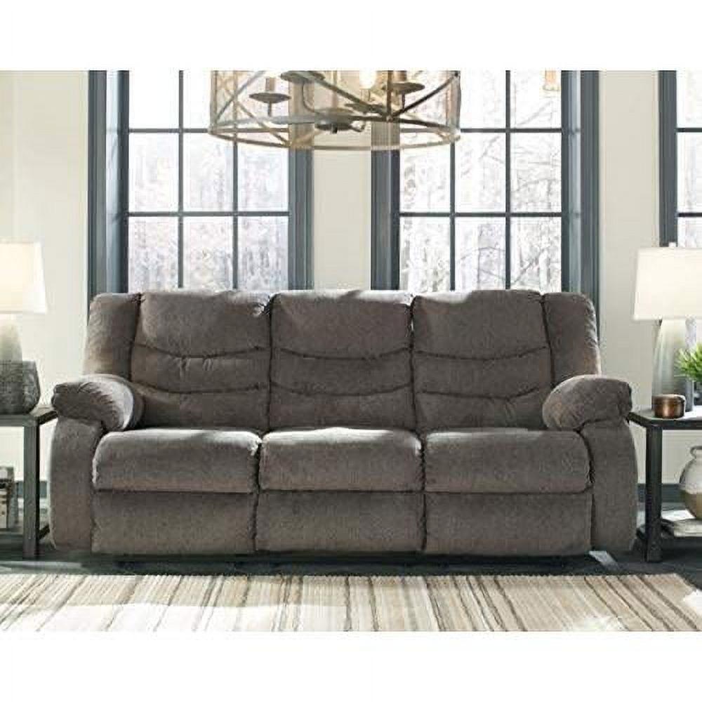 Dark Gray Manual Reclining Sofa L678