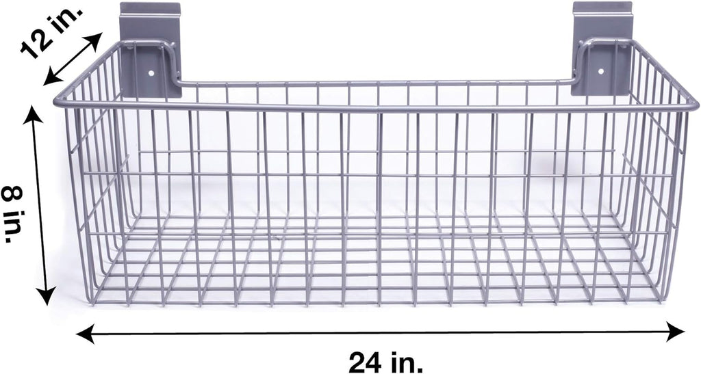 24" x 12" Deep Wire Basket 2 Pack D933