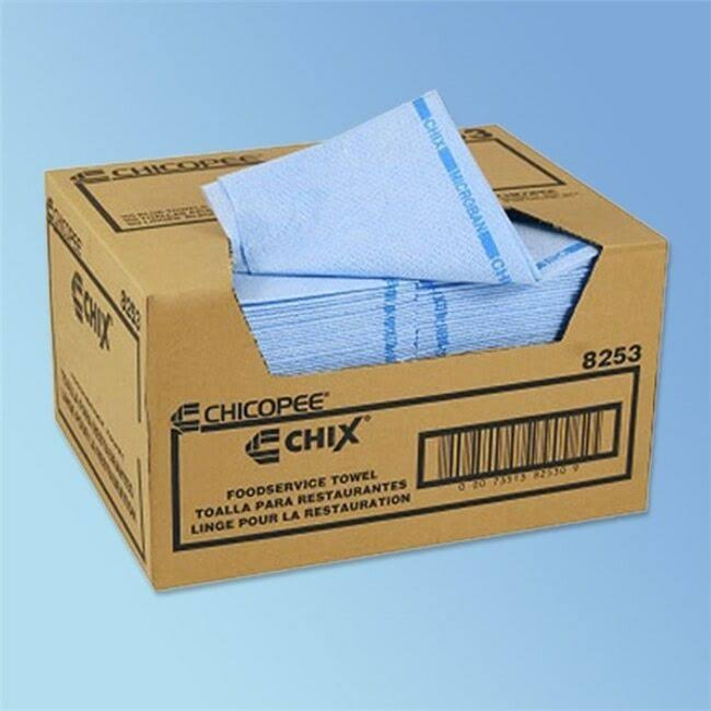 Blue 13 x 24 Food Service Towels 150/Carton Z207573