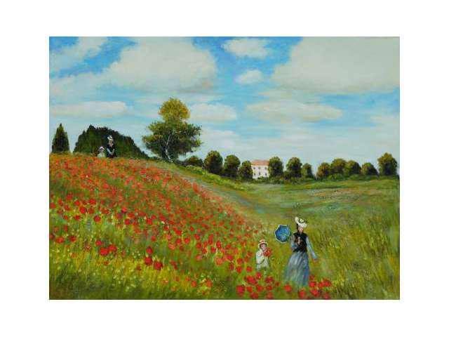 Hand Painted Canvas Art K9594