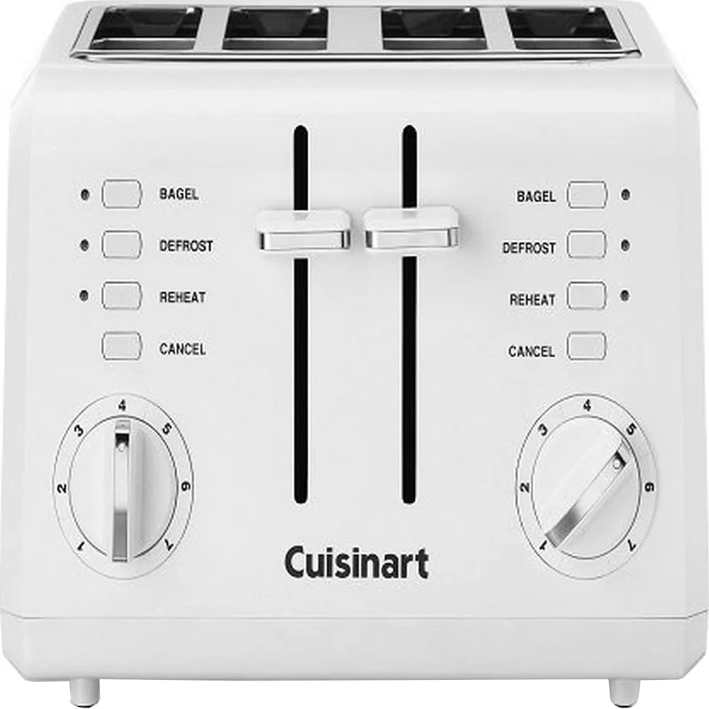 White 4 Slice Cool Touch Toaster R6853