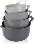 4 Piece Nesting Plastic Mixing Bowl Set B398577