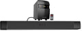 Bluetooth Sound Bar with Subwoofer, Wireless Remote, FM Radio, RCA Input, USB, SD Ports and Bass Control, Pack of 2 A41574