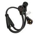 Dryer Splitter, NEMA 14-30 Male Plug to 14-30 & 10-30 Female Receptacle, 4-Prong 30 AMP Y Adapter Cord W551262
