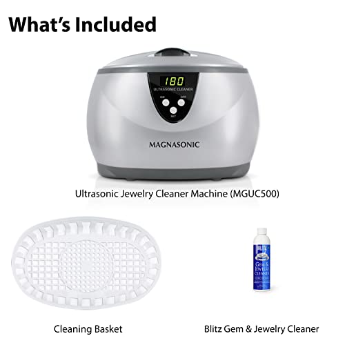 20oz Stainless Steel Digital Ultrasonic Cleaner K363