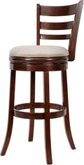 Cappuccino Swivel Counter Height Barstool 24 Inch F44994