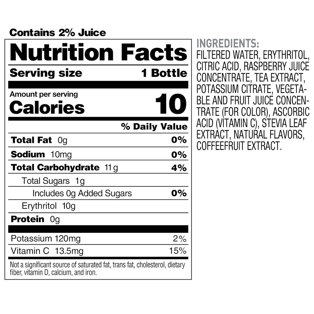 Black Raspberry Beverage, 18 fl oz (Pack of 6) I3018