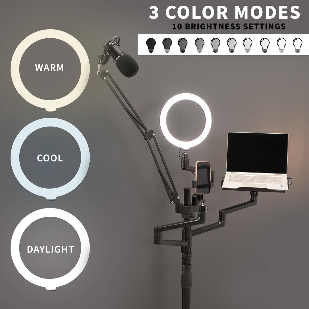 All-In-One Studio Live Stream Mobile Floor Stand P52888