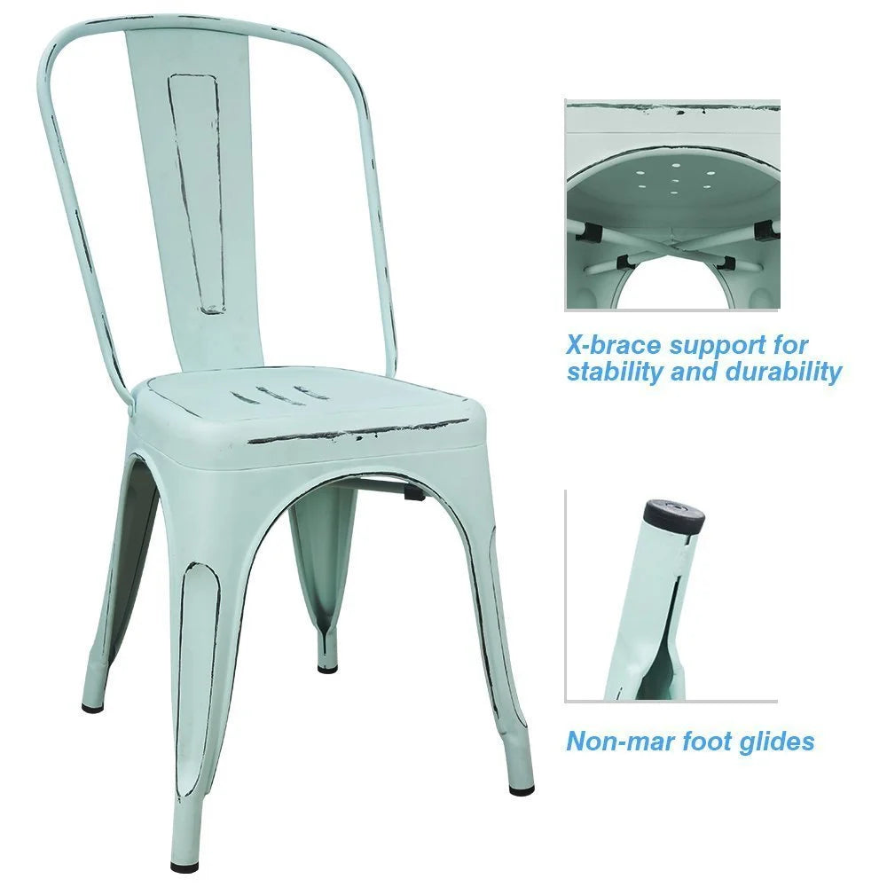 Dream Blue Dining Chair, Set of 4 X972