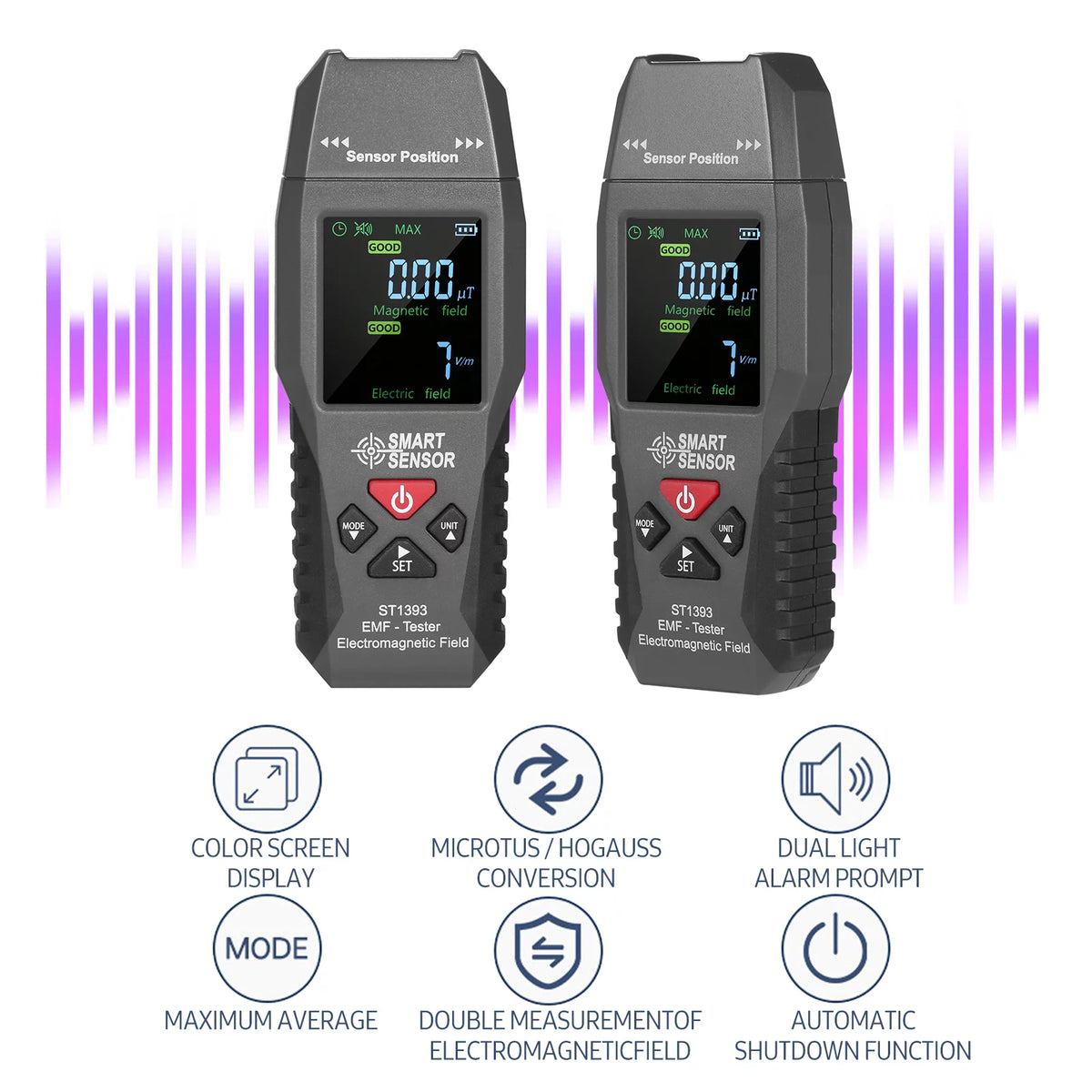 Handheld Mini Digital EMF Meter W777