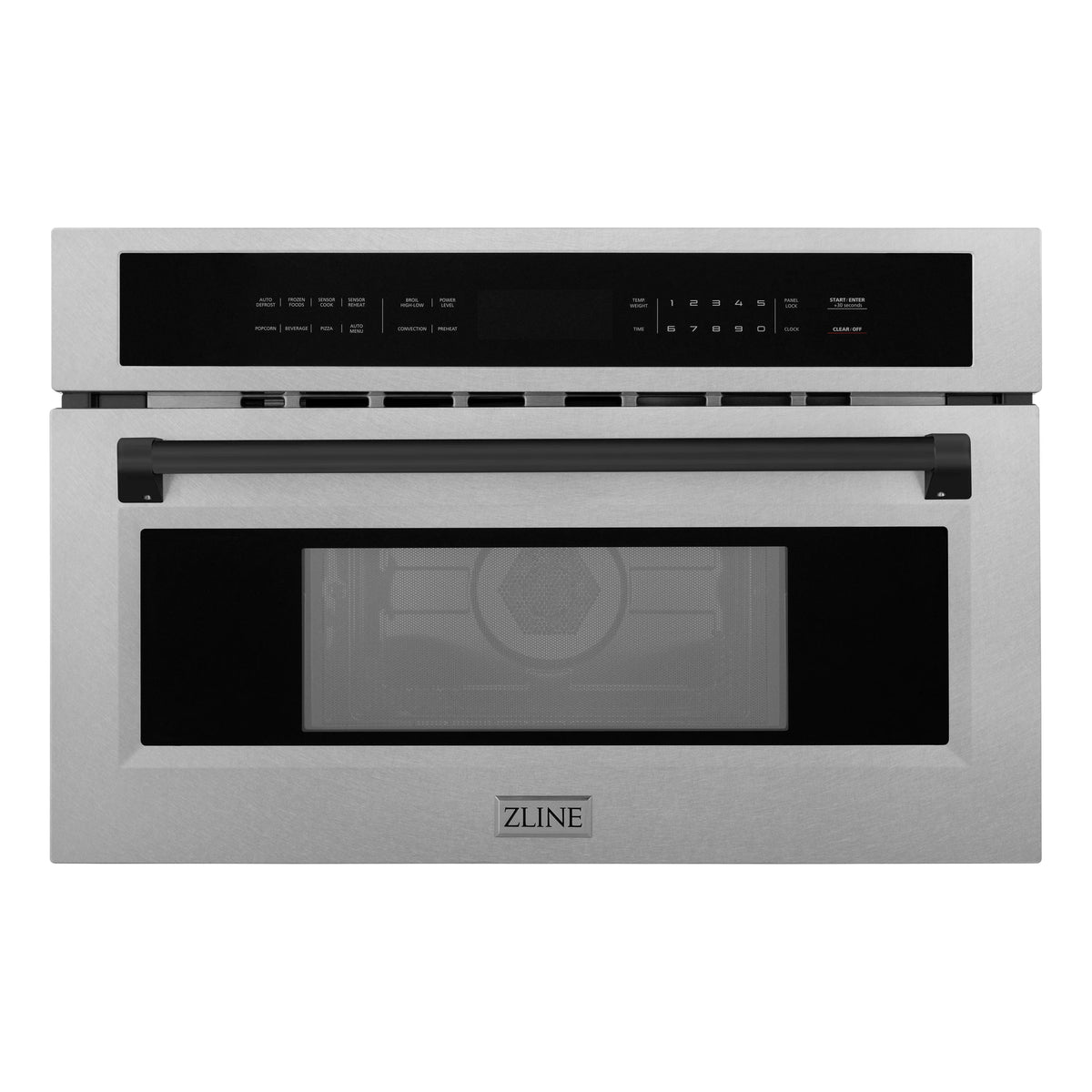 30 Built-in Convection Microwave Oven Stainless Steel Matte Black B520424