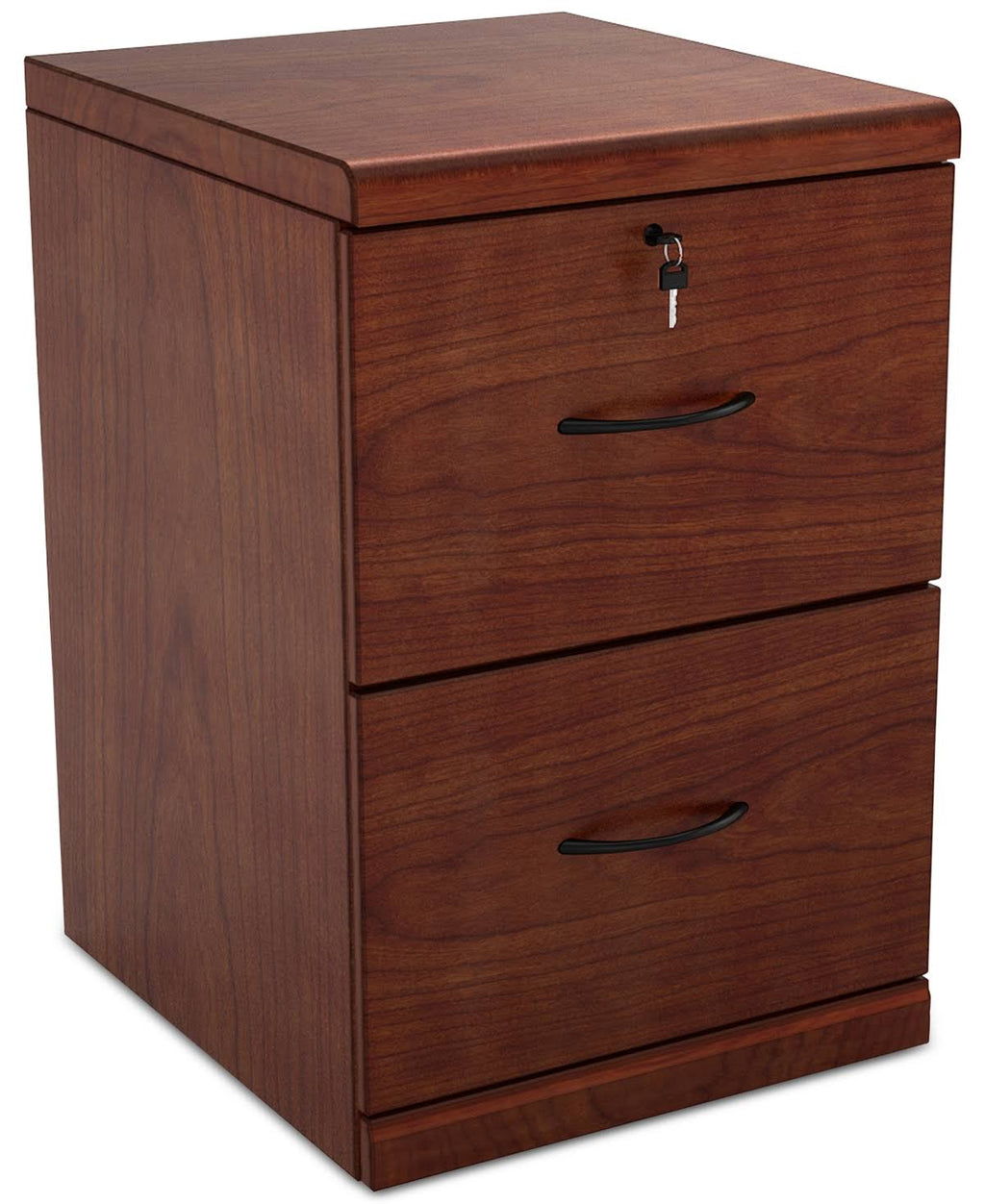 Cherry 2 Drawer Vertical File Cabinet I723959