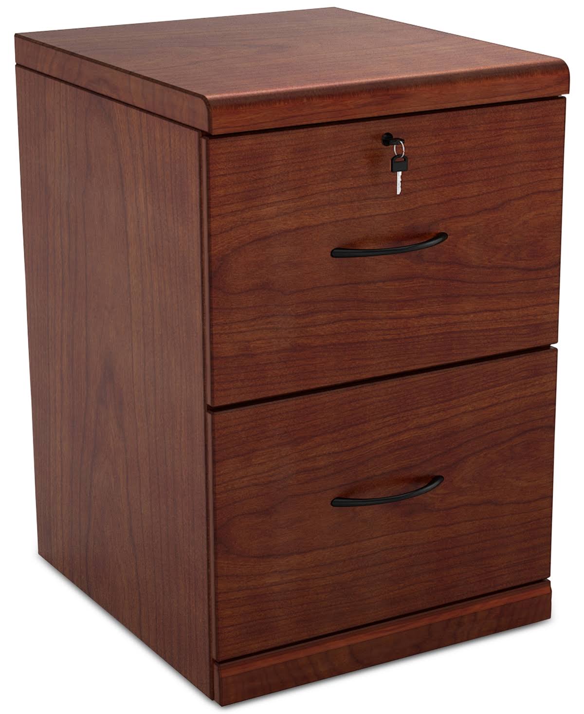 Cherry 2 Drawer Vertical File Cabinet I723959