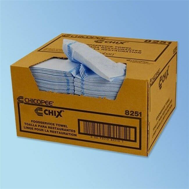 Blue 13 x 24 Food Service Towels 150/Carton Z207573