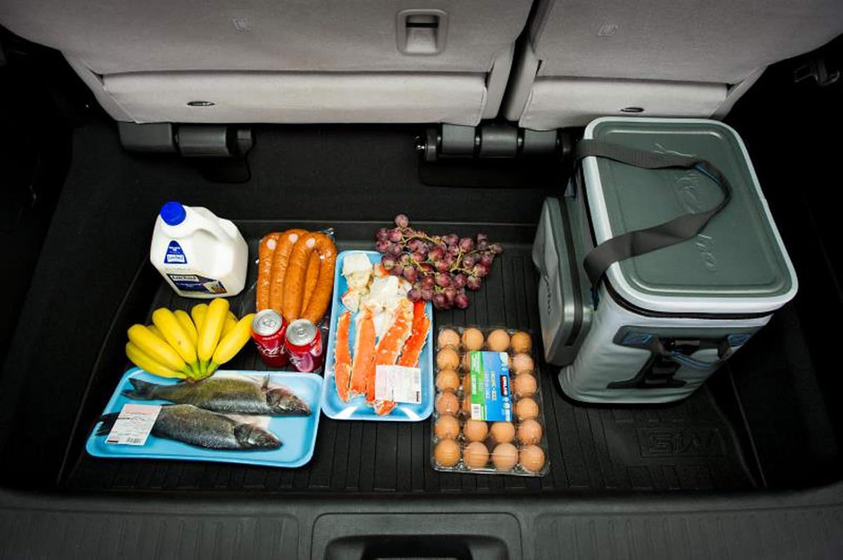 Black TPE All-Weather Car Floor Liners Full Set D170706