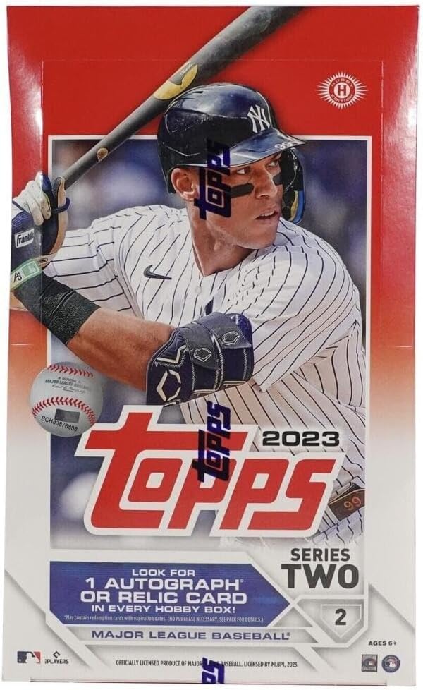 2023 Topps Series 2 Baseball Factory Sealed Hobby Box 24 Packs of 14 Cards F455