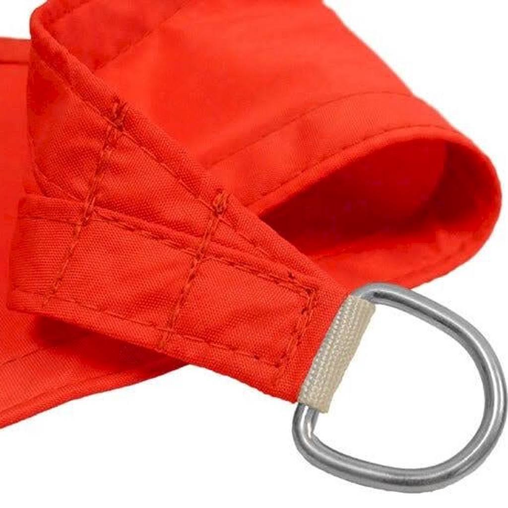 9ft 10x22 Red Waterproof Woven Square Sail Shade W179821