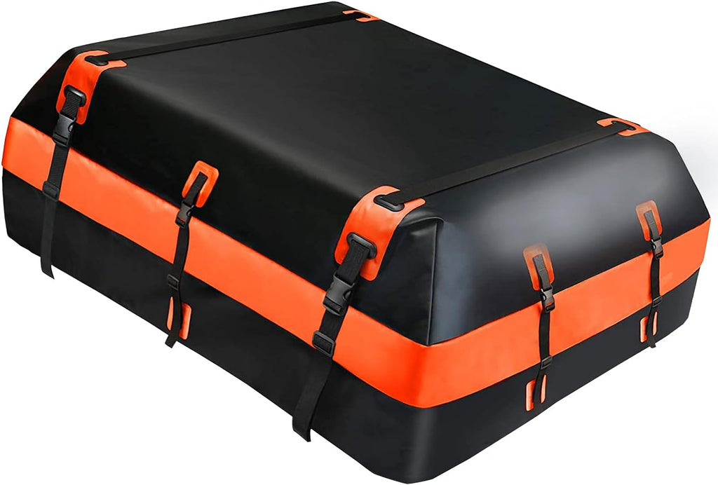 Waterproof 21 Cubic Feet Cargo Carrier with Anti-Slip Mat and Storage Bag K726647