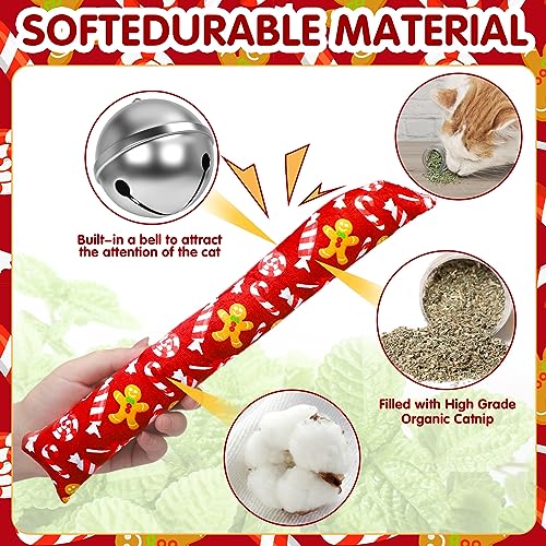 8 Pack Catnip Cat Toys with Bell S891