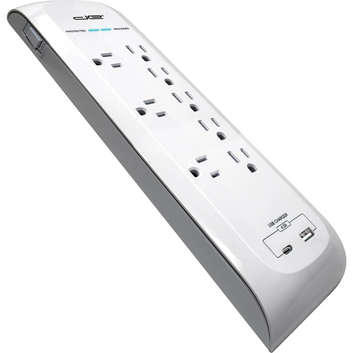 8-Outlet USB-A and USB-C Surge Protector Power Strip Z972