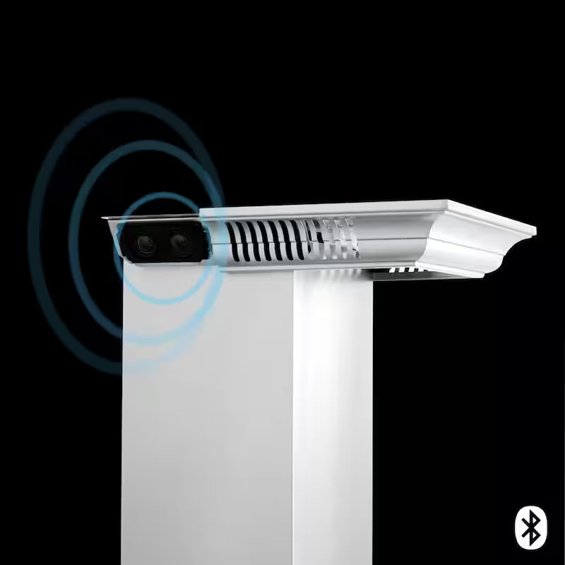 36 in. 400 CFM Ducted Wall Mount Range Hood in Stainless Steel Z62783