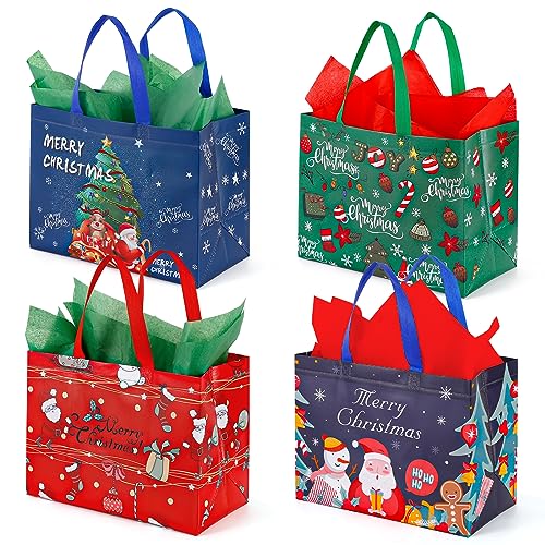 20 Pack Christmas Gift Bags with Handle I354